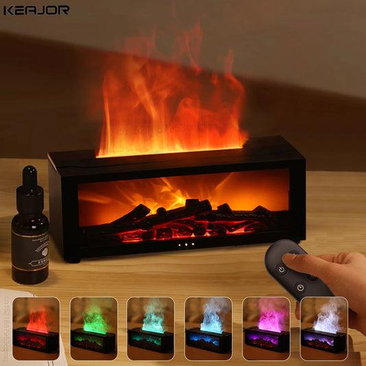 Mini Fireplace Lamp: Soothe, Relax, and Unwind Anywhere
