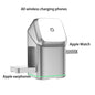 30W 3-in-1 Magnetic Wireless Charging Stand – Rotatable Fast Charger for iPhone & Qi Devices
